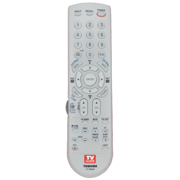 Toshiba CT-90235 Pre-Owned Factory Original TV Remote Control