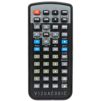 Vizualogic 07-0205-000 Pre-Owned Headrest DVD System Remote Control