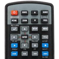 Vizualogic 07-0205-000 Pre-Owned Headrest DVD System Remote Control