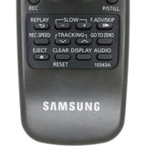 Samsung 10343A Pre-Owned Factory Original VCR Remote Control