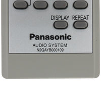 Panasonic N2QAYB000109 Pre-Owned Original Audio System Remote Control