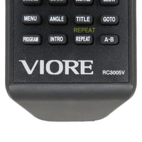 Viore RC3005V Pre-Owned Factory Original TV Remote Control