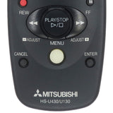 Mitsubishi HS-U430/U130 Pre-Owned Factory Original VCR Remote Control