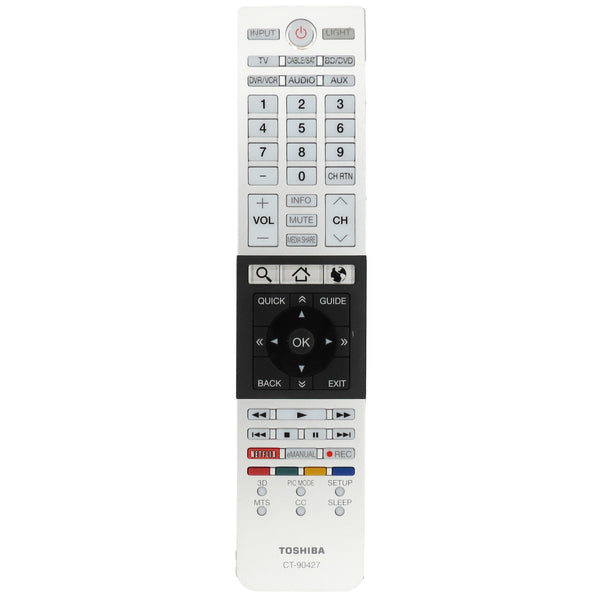 Toshiba CT-90427 Pre-Owned Factory Original TV Remote Control