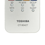 Toshiba CT-90427 Pre-Owned Factory Original TV Remote Control