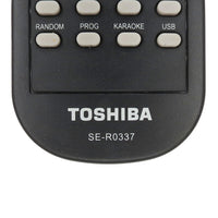 Toshiba SE-R0337 Pre-Owned Factory Original DVD Player Remote Control