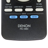 Denon RC-980 Pre-Owned Original AV Surround Receiver Remote Control