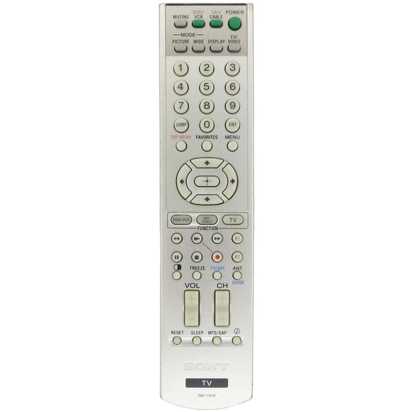 Sony RM-Y916 Pre-Owned Factory Original TV Remote Control