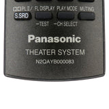Panasonic N2QAYB000083 Pre-Owned Home Theater System Remote Control