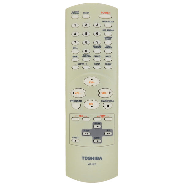 Toshiba VC-N2S Pre-Owned Factory Original TV/VCR Combo Remote Control
