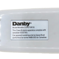 Danby Premiere COR279R16 Pre-Owned Dehumidifier Remote Control