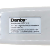 Danby Premiere COR279R16 Pre-Owned Dehumidifier Remote Control