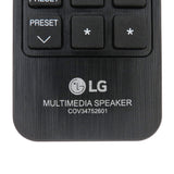 LG COV34752601 Pre-Owned Multi-Media Speaker System Remote Control