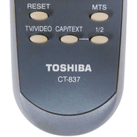 Toshiba CT-837 Pre-Owned Factory Original TV Remote Control