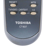 Toshiba CT-837 Pre-Owned Factory Original TV Remote Control
