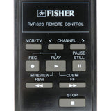 Fisher RVR820 Pre-Owned Factory Original VCR Remote Control