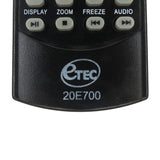 eTEC 20E700 Pre-Owned Factory Original TV Remote Control