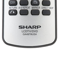 Sharp GA497WJSA Pre-Owned Original TV/DVD Combo Remote Control