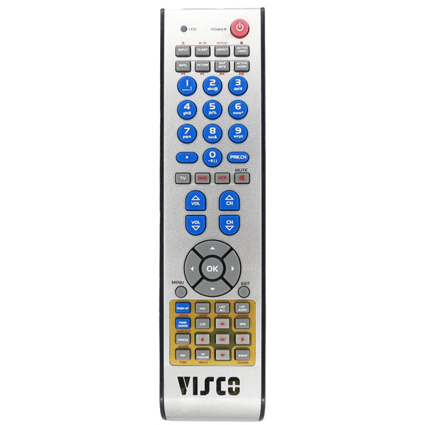 Visco 210000510/1 Pre-Owned Factory Original TV Remote Control