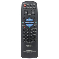 Sharp RRMCG0168AJSA Pre-Owned Factory Original VCR Remote Control