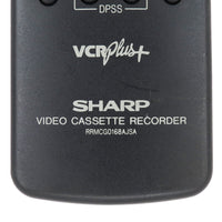 Sharp RRMCG0168AJSA Pre-Owned Factory Original VCR Remote Control