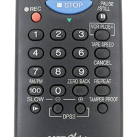 Sharp RRMCG0168AJSA Pre-Owned Factory Original VCR Remote Control