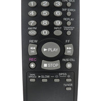 Sharp RRMCG1236AJSA Pre-Owned Factory Original VCR Remote Control
