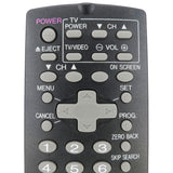 Sharp RRMCG1236AJSA Pre-Owned Factory Original VCR Remote Control