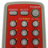 Sony RMT-CE75A Red Face Pre-Owned Original Audio System Remote Control