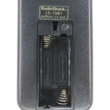 Radio Shack 15-1981 Pre-Owned Cable Converter Box Remote Control