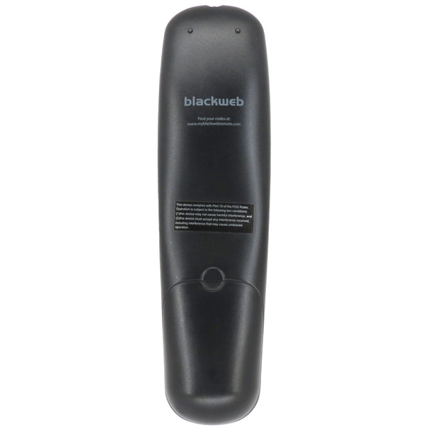 Black Web Controller Blackweb BWB18AV004 Pre-Owned 6 Device Universal Remote Control ...