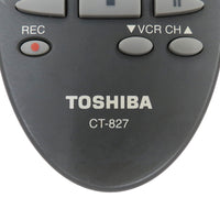 Toshiba CT-827 Pre-Owned Original TV Remote Control