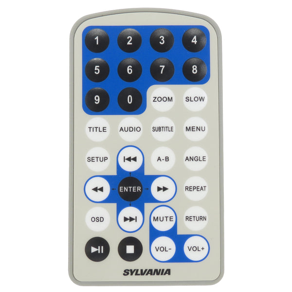 Sylvania SDVD7012 Pre-Owned Factory Original DVD Player Remote Control