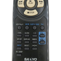 Sanyo B24506 Pre-Owned Factory Original VCR Remote Control