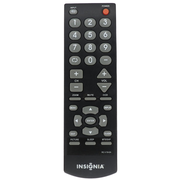 Insignia RC-V19-0A Pre-Owned Factory Original TV Remote Control