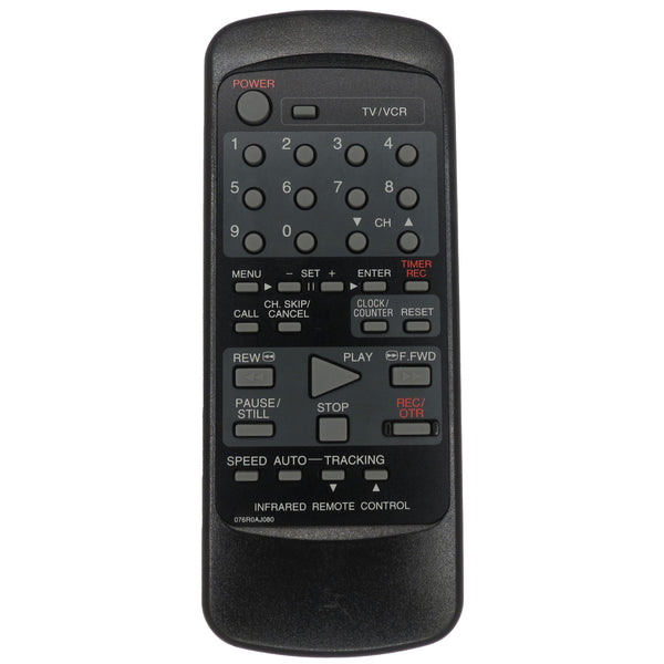 Broksonic 076R0AJ080 Pre-Owned Factory Original VCR Remote Control