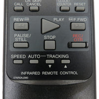 Broksonic 076R0AJ080 Pre-Owned Factory Original VCR Remote Control