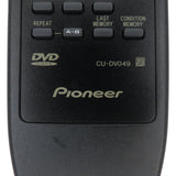Pioneer CU-DV049 Pre-Owned Factory Original DVD Player Remote Control