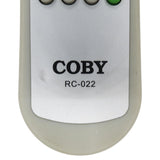 Coby RC-022 Pre-Owned Factory Original TV Remote Control