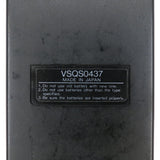 Panasonic VSQS0437 Pre-Owned Factory Original VCR Remote Control