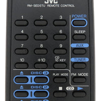 JVC RM-SED5TU Pre-Owned Factory Original Audio System Remote Control