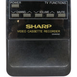 Sharp G0462GE Pre-Owned Factory Original VCR Remote Control