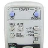 Mitsubishi 939D286010 Pre-Owned Projector Remote Control, Factory Original