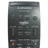 Mitsubishi 939P591B1 Pre-Owned VCR Remote Control, 939P591010 Factory Original