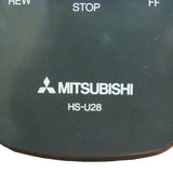 Mitsubishi HS-U28 Pre-Owned VCR Remote Control, 939P518070 Factory Original
