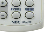 NEC RD-427E Pre-Owned Projector Remote Control, Factory Original 7N900731