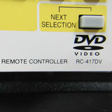 Onkyo RC-417DV Pe-Owned DVD Player Remote Control, 24140417 Factory Original
