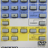 Onkyo RC-417DV Pe-Owned DVD Player Remote Control, 24140417 Factory Original