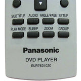 Panasonic EUR7631020 Pre-Owned Original DVD Player Remote Control