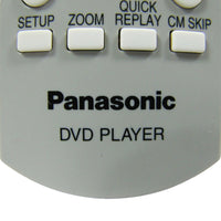 Panasonic N2QAYB000011 Pre-Owned DVD Player Remote Control, Factory Original